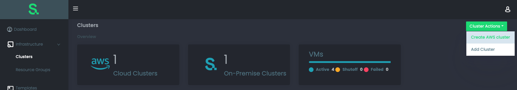 Create AWS Cluster