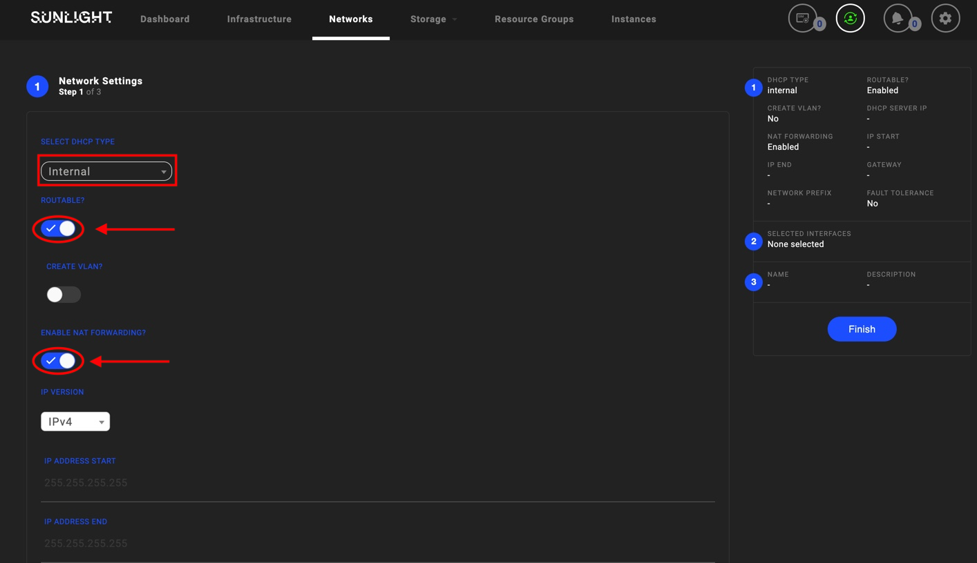 Routable -NAT Forwarding 