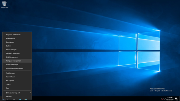 Windows 2016 START